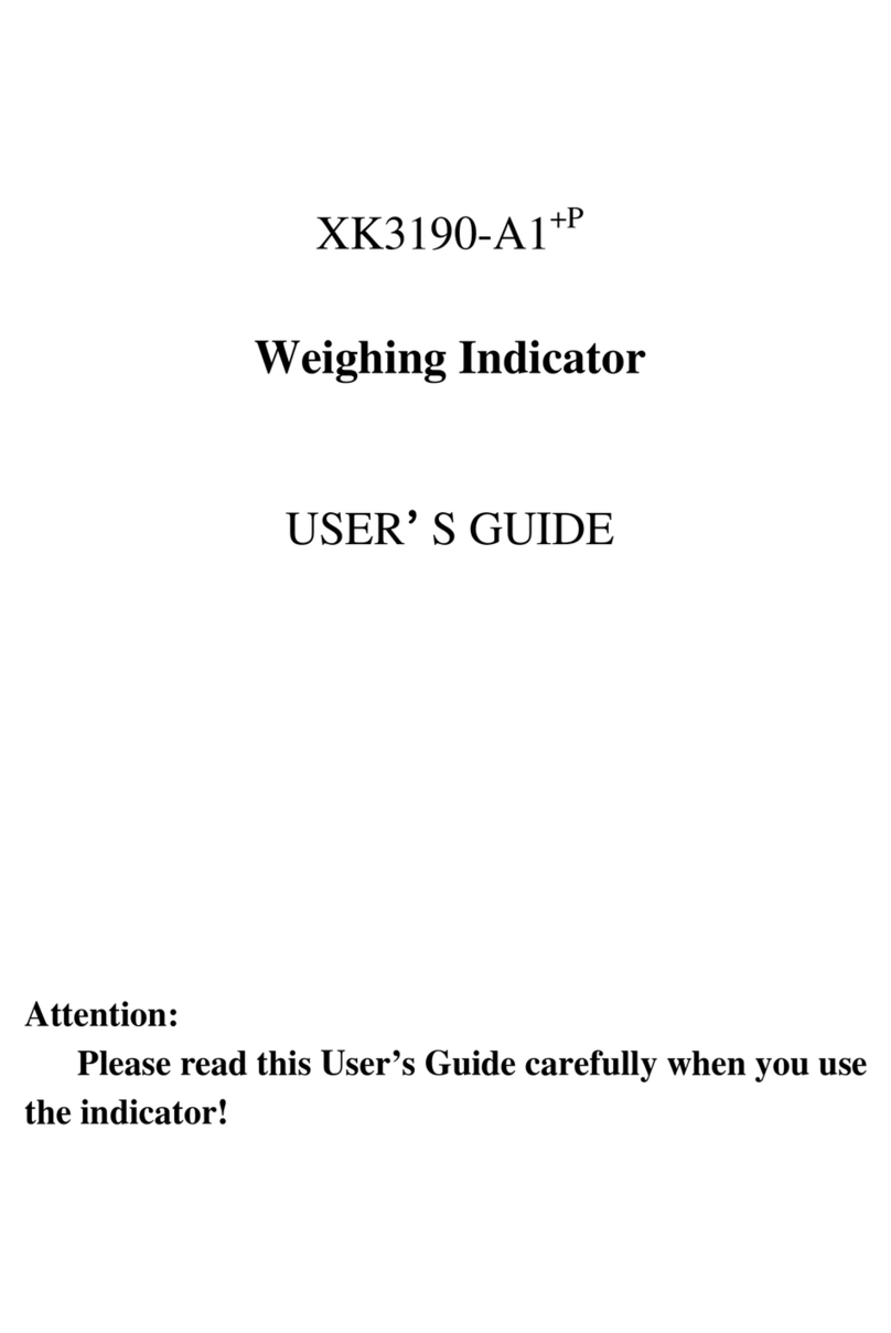 Epson Weighing Indicator XK3190-A1+P user guide