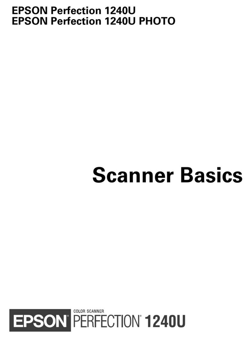 Epson SeriesPerfection 1240U Series user manual