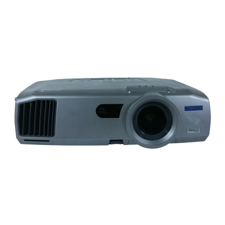 Epson PowerLite 7800pNL Manual
