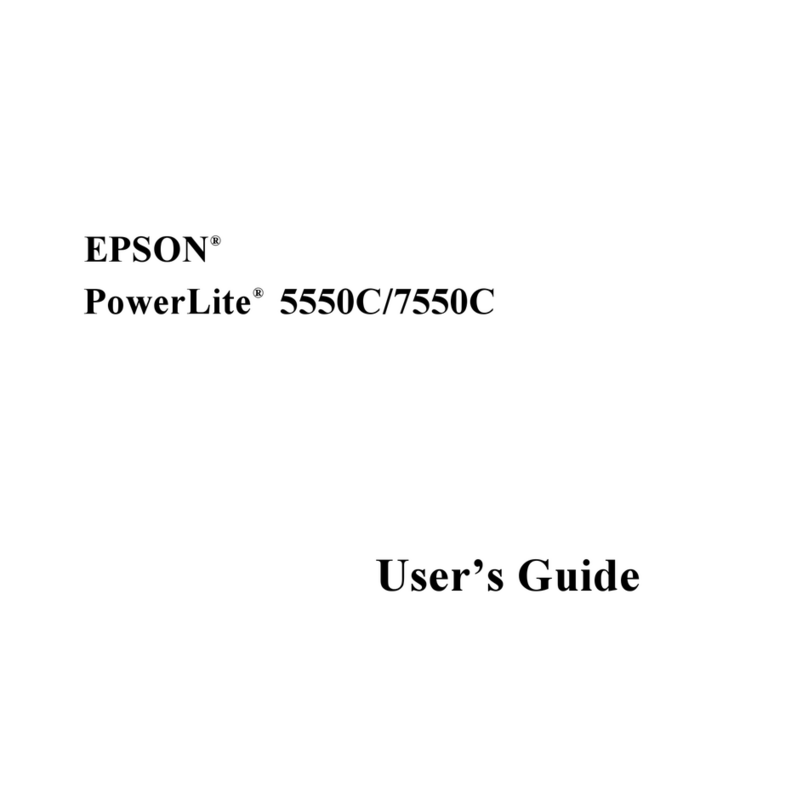 Epson PowerLite 7550C user guide