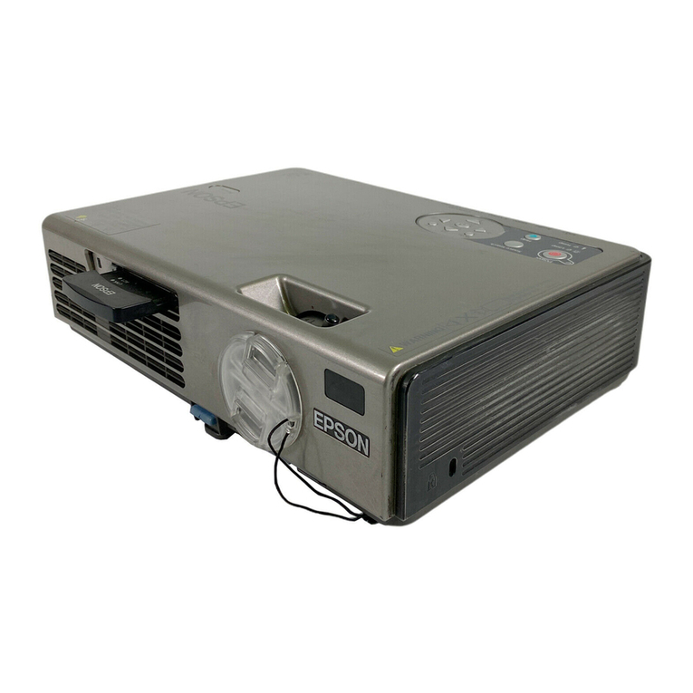 Epson 745c - PowerLite XGA LCD Projector User manual