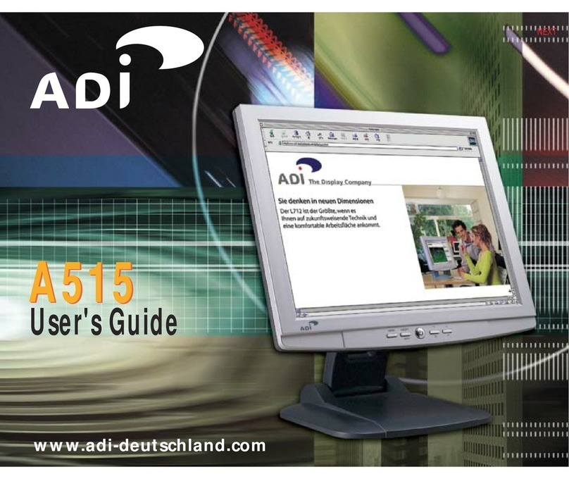 ADI A515 User manual