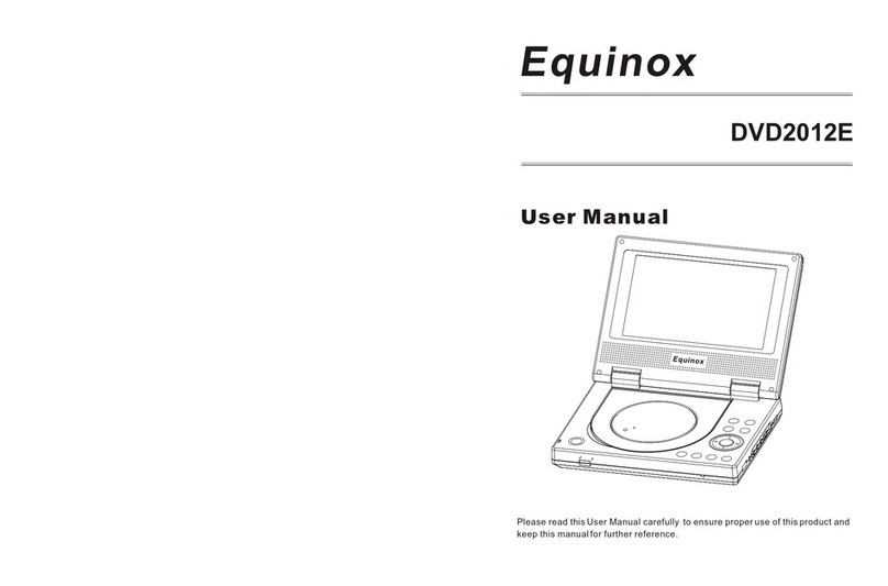 Equinox Systems DVD2012E user manual
