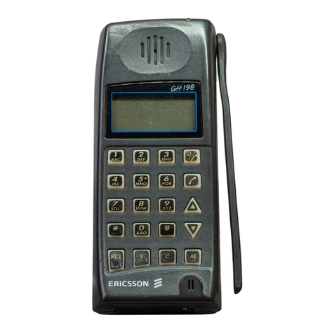 Ericsson GH198 User manual