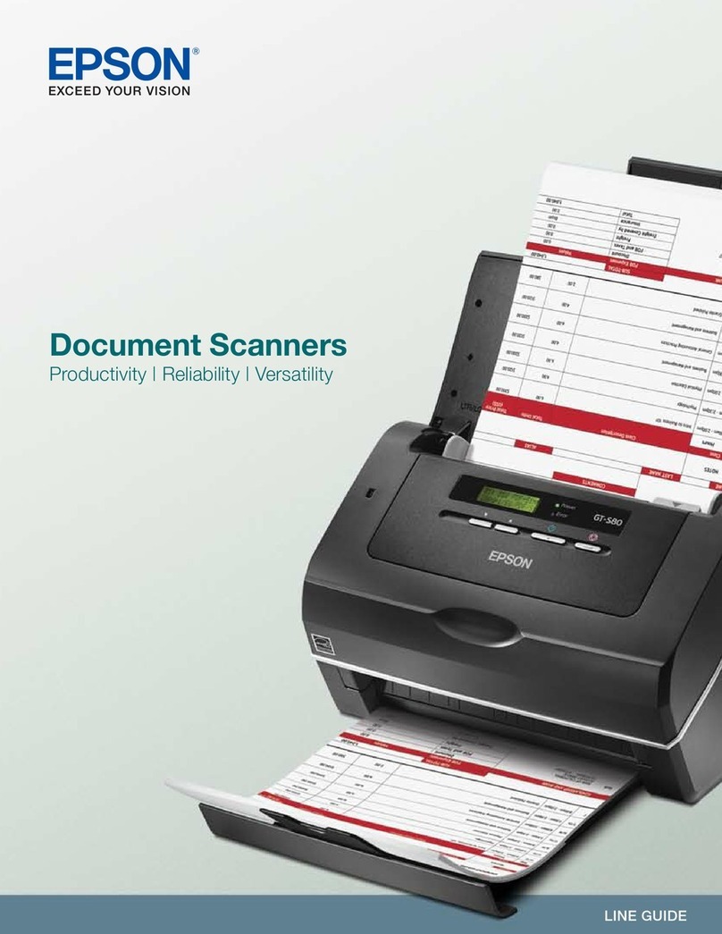 Epson Pro GT-S80 User manual