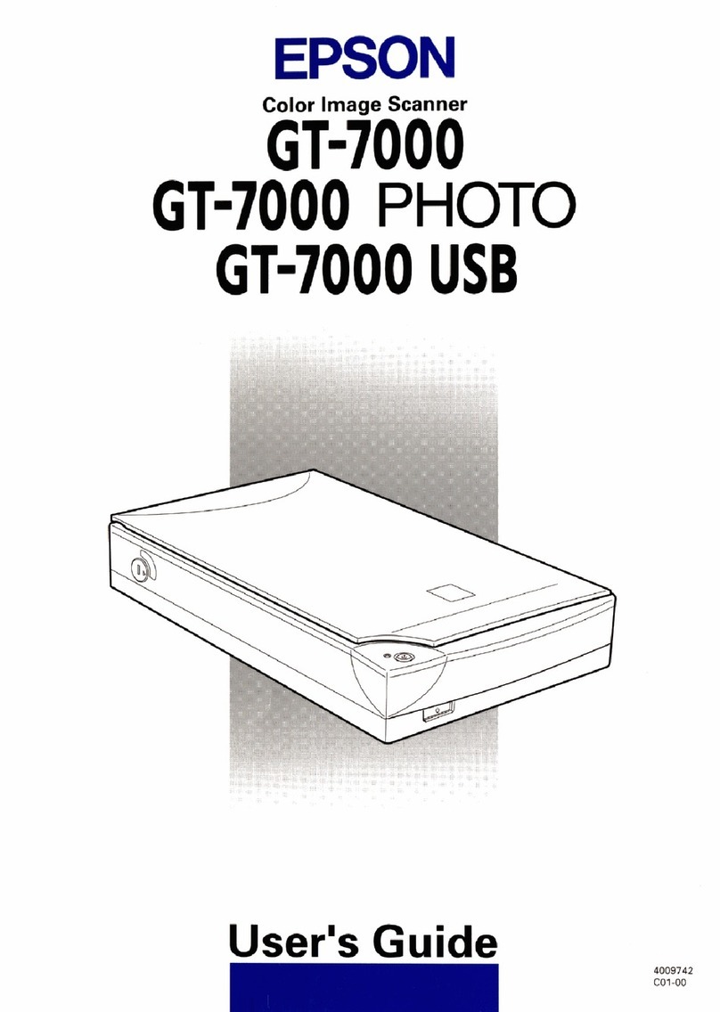 Epson GT-7000 Photo User manual