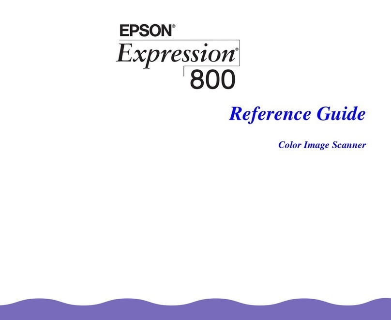 Epson Expression  800 User manual