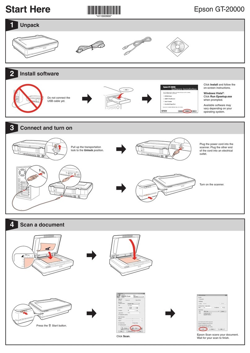 Epson GT-20000 Instruction Manual Epson GT-20000 Instruction Manual