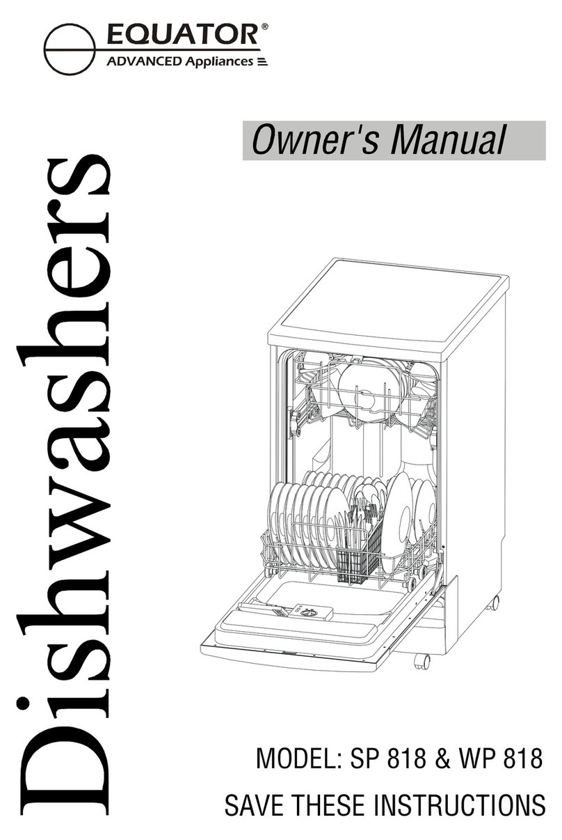 Equator SP 818 owner's manual