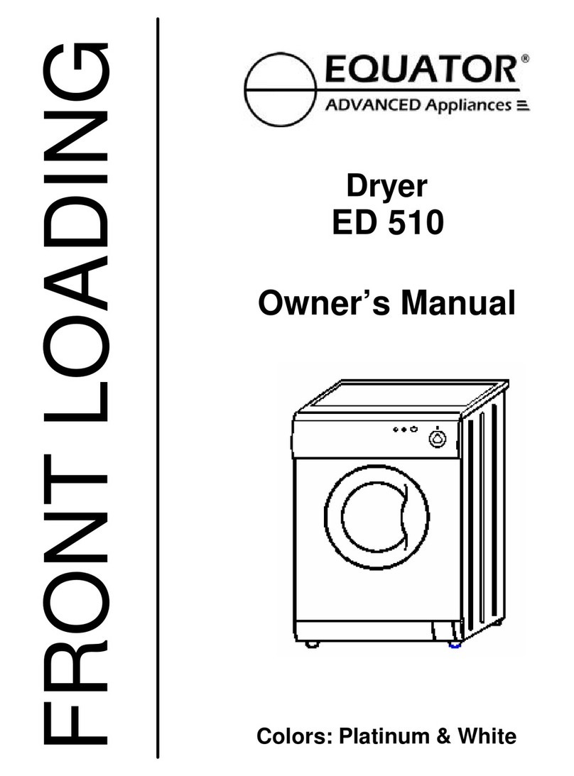 Equator ED 510 User manual
