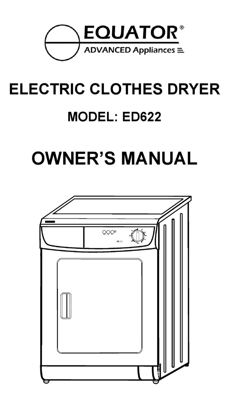 Equator ED622 User manual