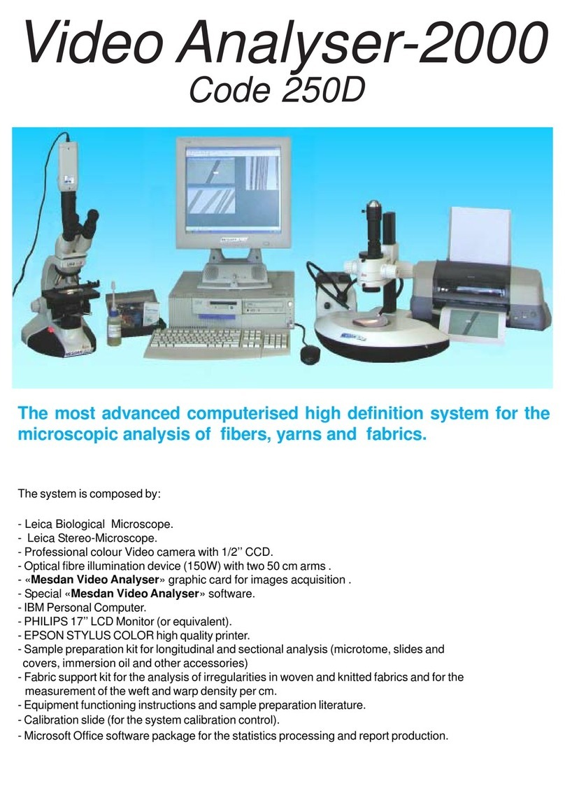 Mesdan 250D product manual