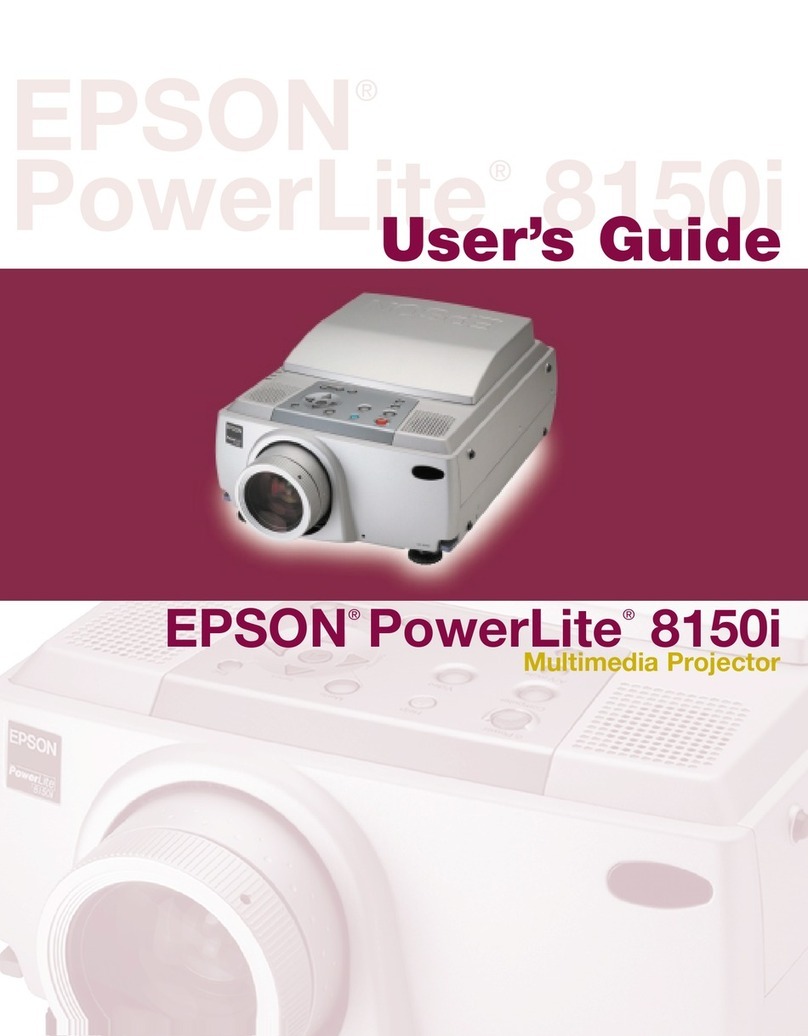 Epson PowerLite 8150i user guide