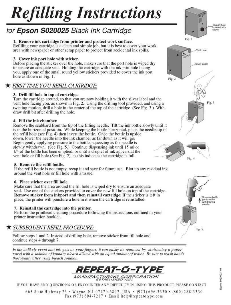 Epson S020025 User manual