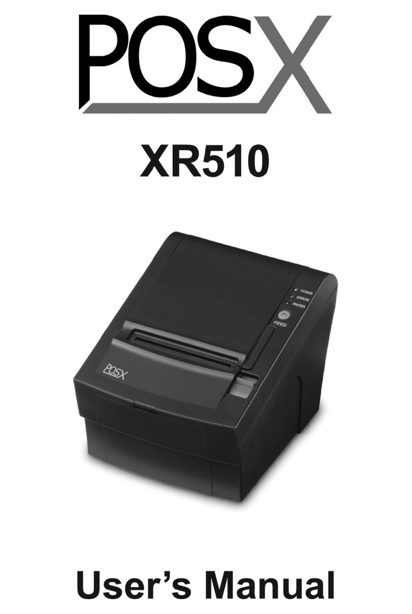 POS-X XR510 User manual
