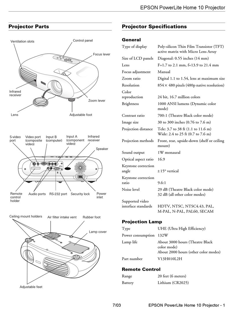 Epson ChromaBlast 1.0 User manual