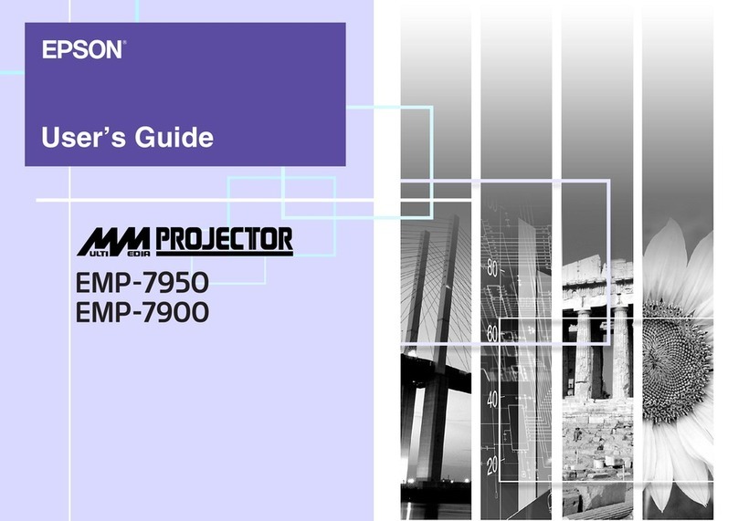 Epson EMP-7950 User manual