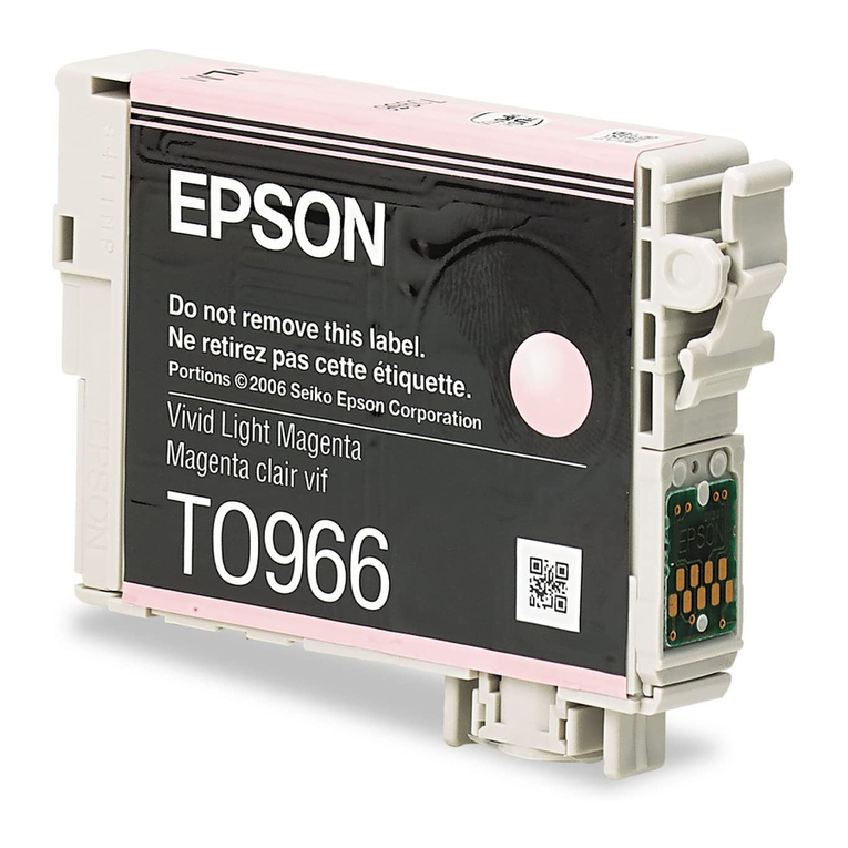 Epson T096620 Material safety data sheet