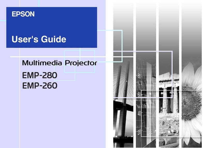Epson EMP-280 User manual