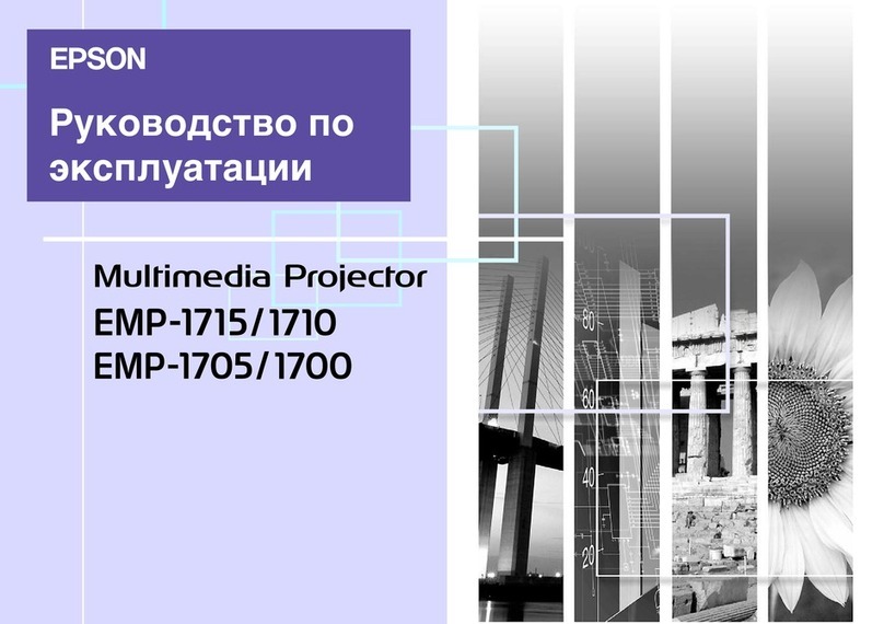 Epson EasyMP EMP-1715 User manual