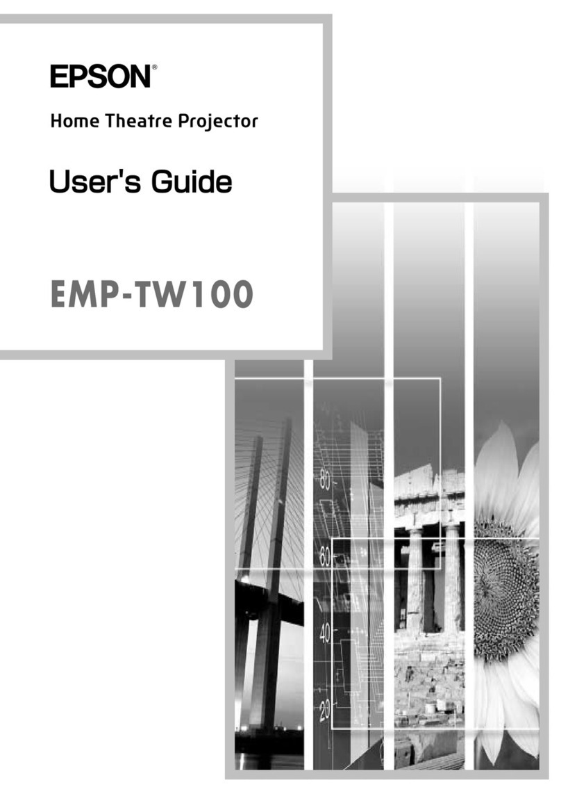 Epson EMP-TW100 user guide