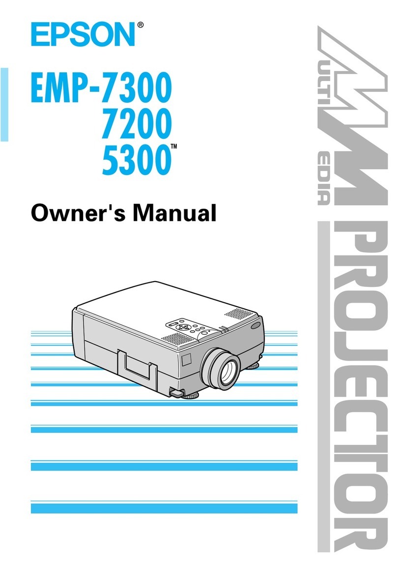 Epson EMP-7300 User manual
