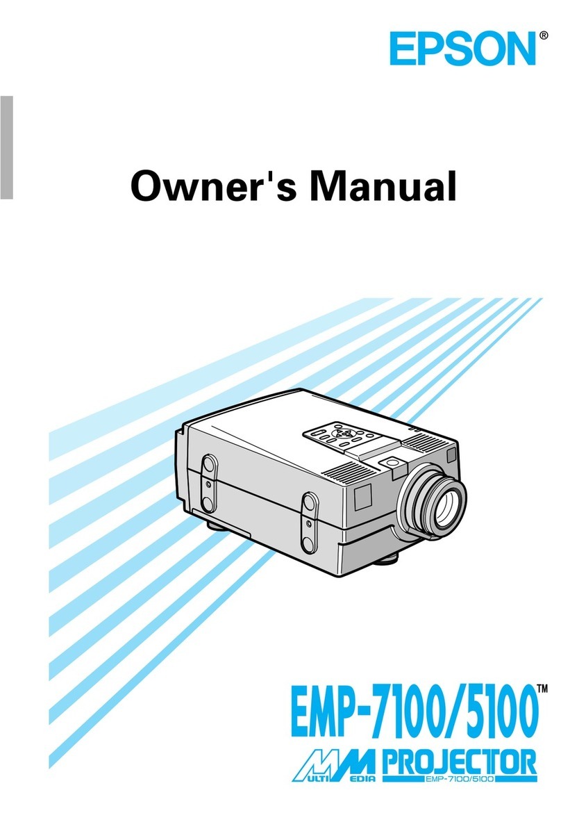 Epson EMP-7100 User manual