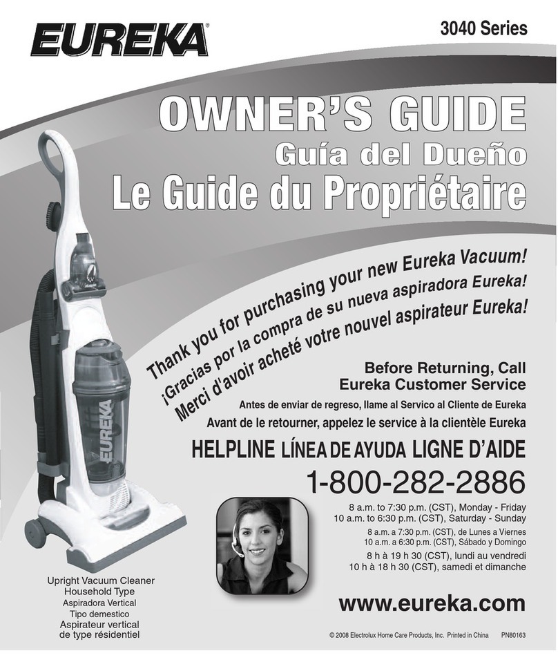 Eureka 3040 Series User manual