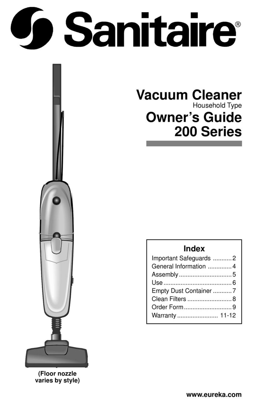 Sanitaire 200 Series User manual