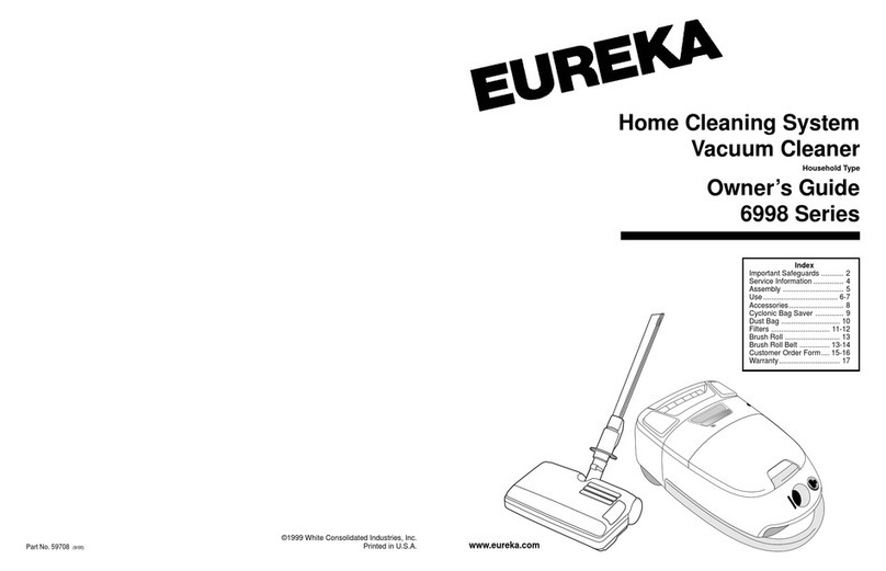 Eureka 6998 Series User manual