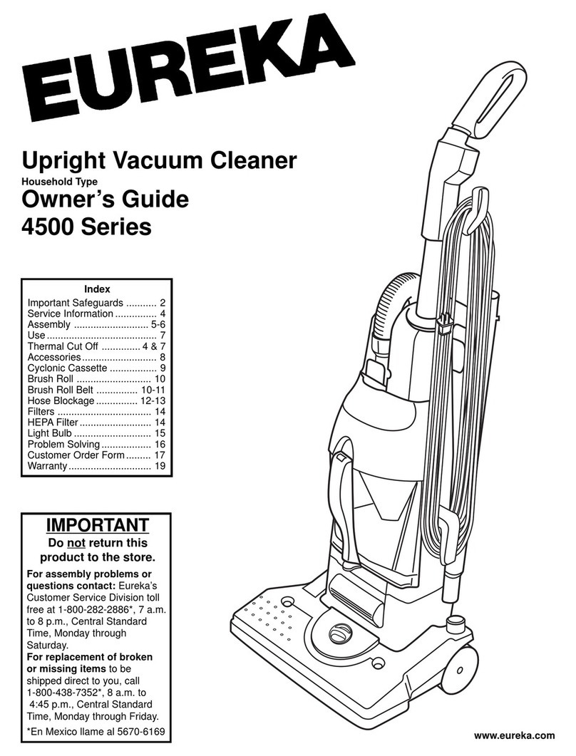 Eureka 4500 Series User manual