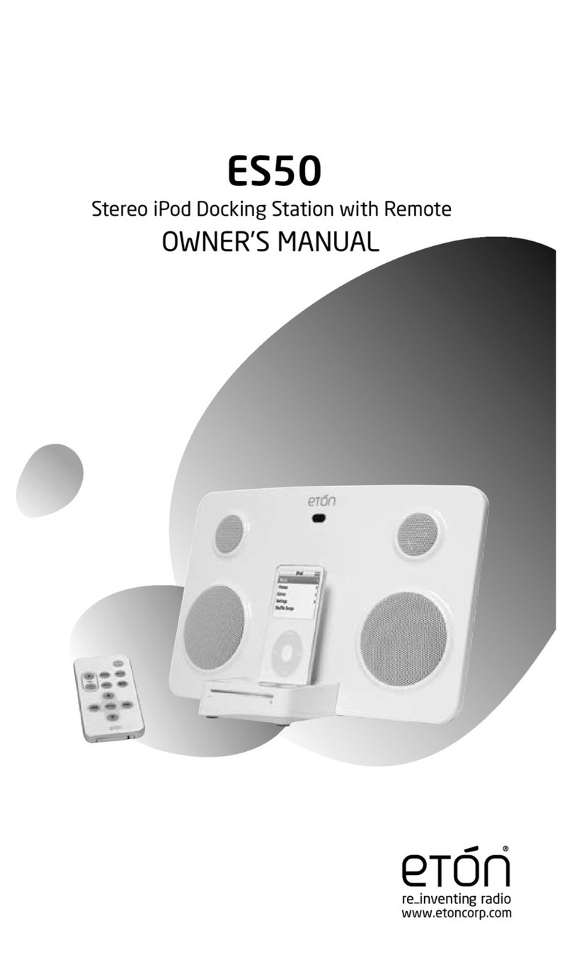 Eton ES50 User manual