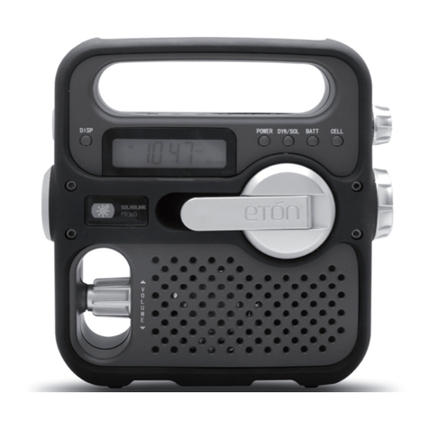 Eton SOLARLINKFR360 FR360 User manual