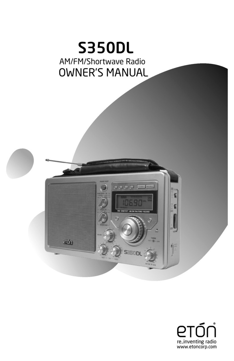 Eton S350DL owner's manual