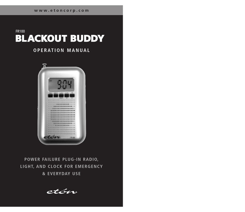 Eton BlackOut Buddy FR100 User manual