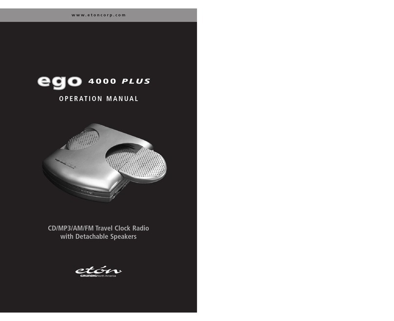 Eton 4000 Operation manual