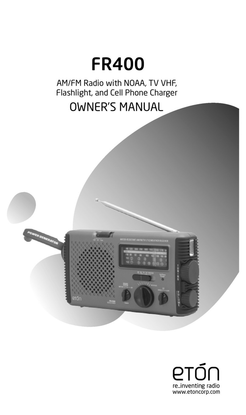 Eton American Red Cross FR400 User manual