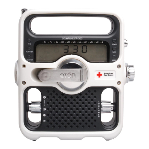 Eton SOLARLINK FR500 User manual