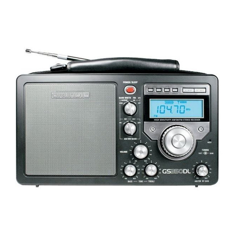 Eton AM/FM Radio User manual