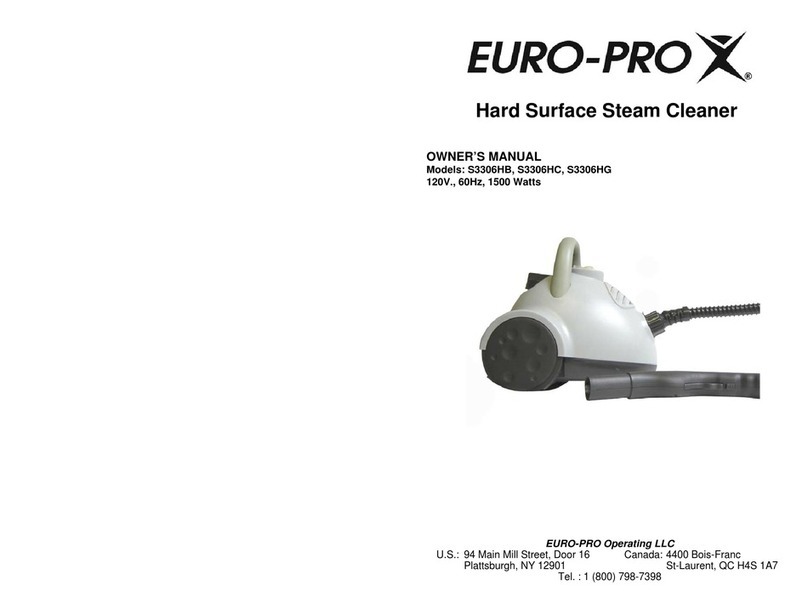 EUROPRO S3306HB User manual