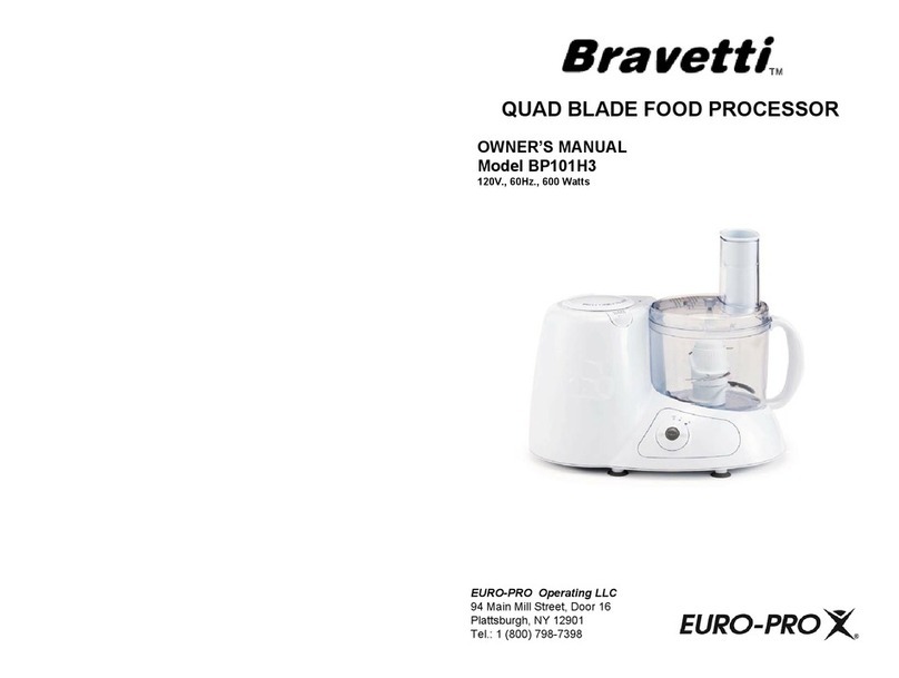 Bravetti BP101H3 User manual