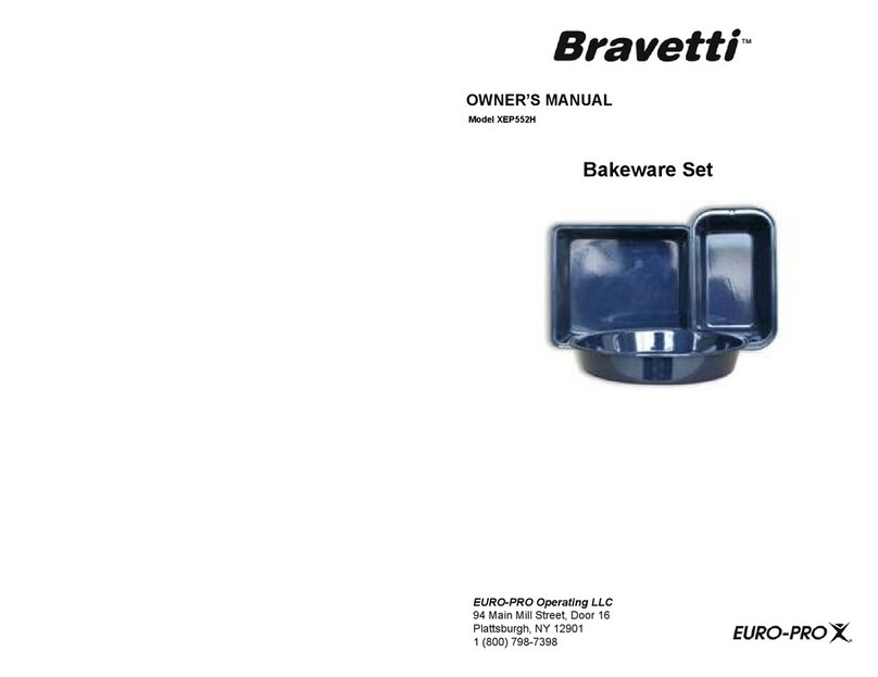 Bravetti XEP552H owner's manual