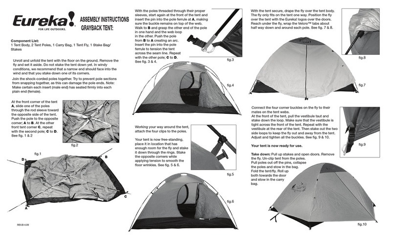 Eureka Grayback Assembly instructions