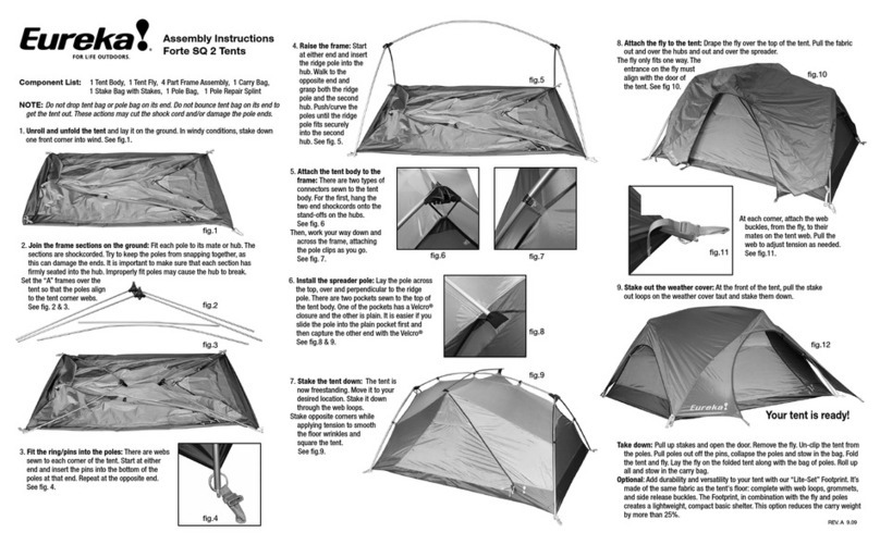 Eureka Forte SQ 2 Assembly instructions