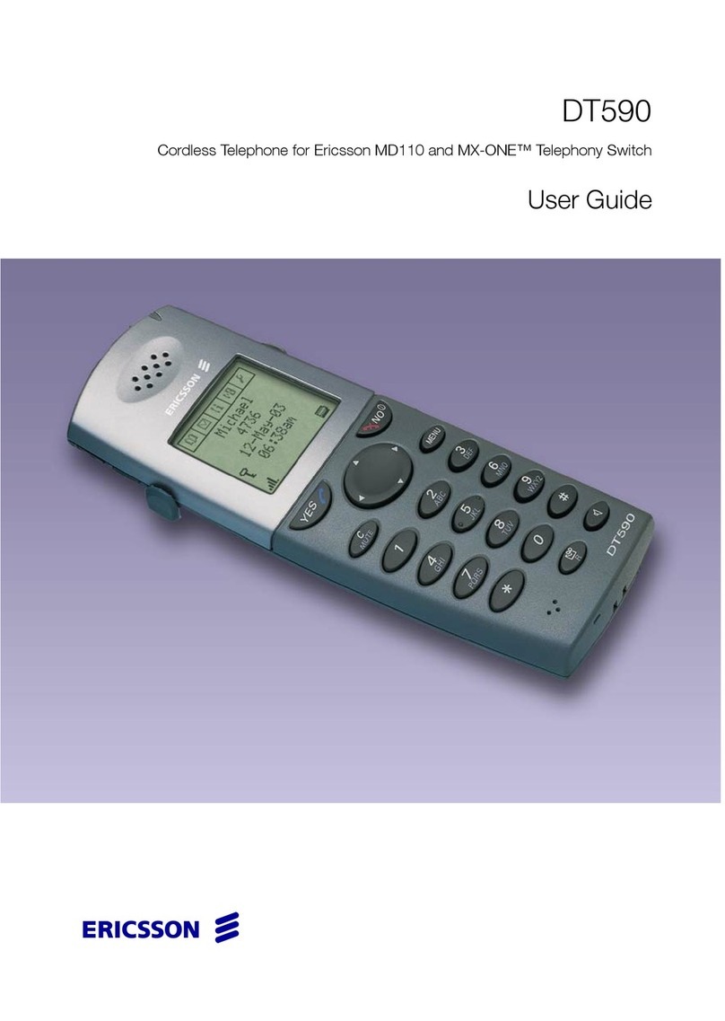 Ericsson DT59C user guide