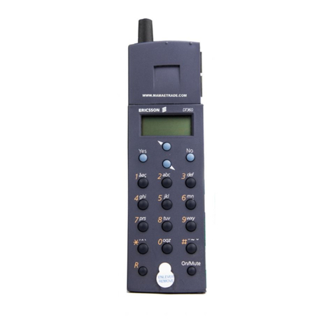 Ericsson DT360 User manual