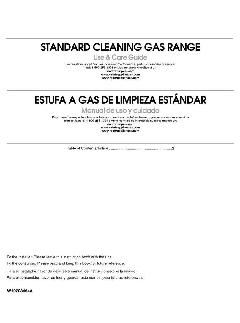 Estate W10203464A Use and care guide