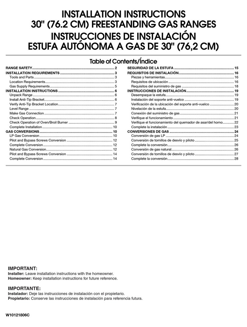 Estate W10121806C User manual