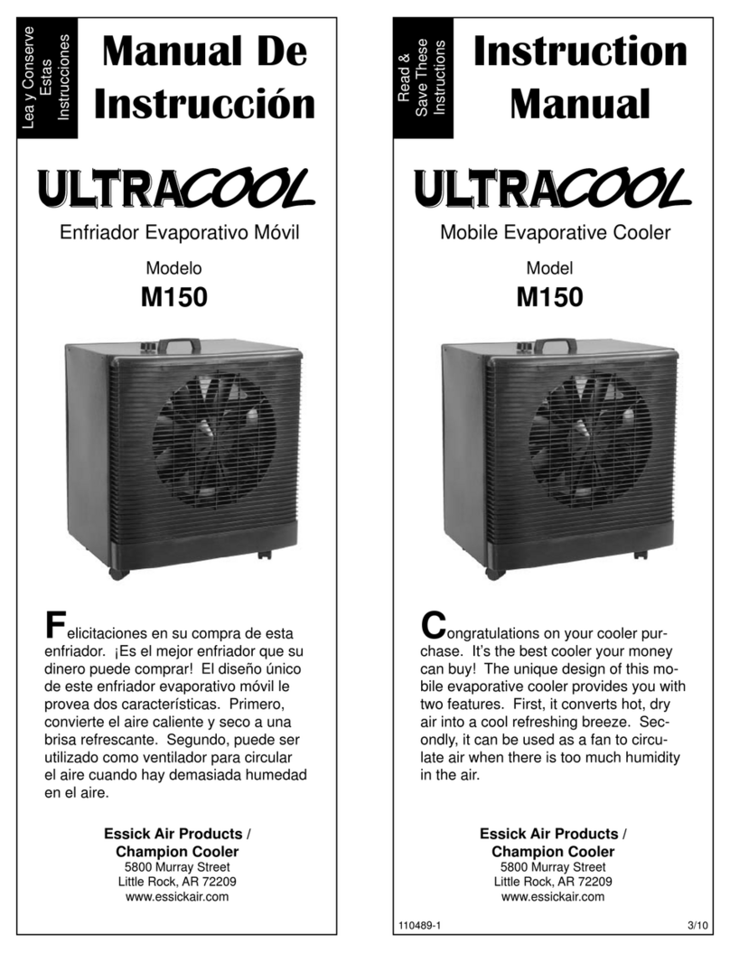 UltraCOOL M150 instruction manual
