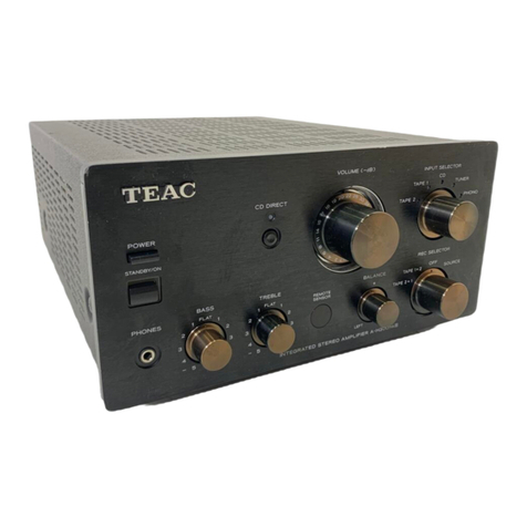 Teac A-H300mkIII owner's manual